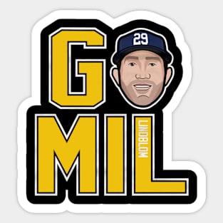 josh lindblom go mil Sticker